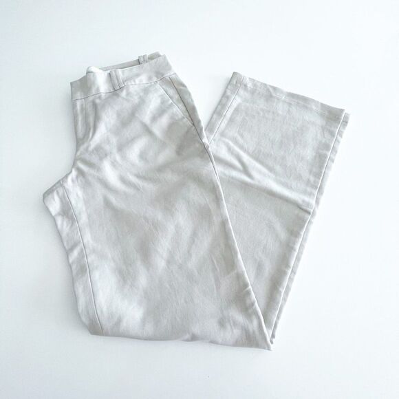 Banana Republic Womens Martin Fit Trouser Pants Stone Beige Size 8L Long - Picture 3 of 10